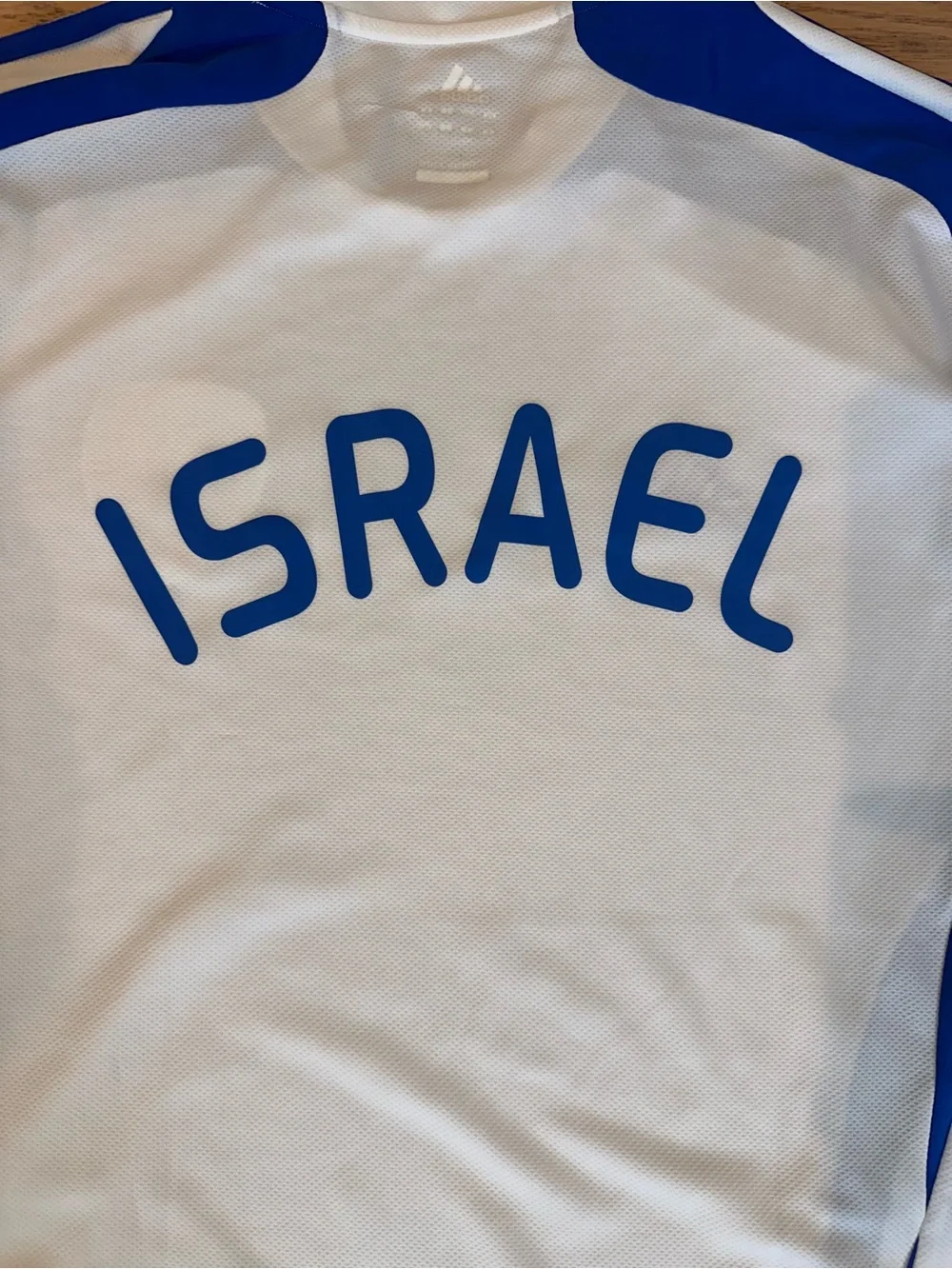 Vintage ADIDAS Israel National Soccer football team kit jersey size large